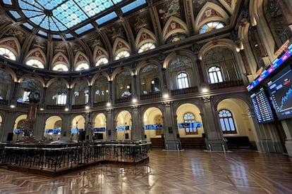 Vista de la Bolsa de Madrid.