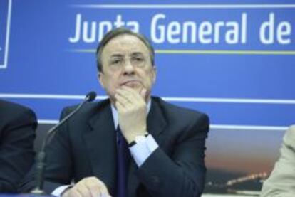 Florentino Pérez, presidente de ACS.