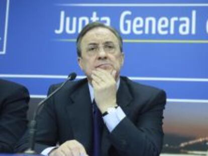 Florentino P&eacute;rez, presidente de ACS.