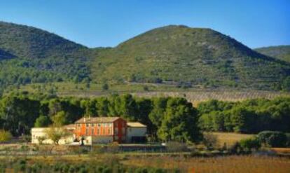 Entorno de la Finca San Agustín, en Ontiyent (Valencia).