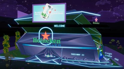 La cervecería virtual de Heineken, diseñada por J Demsky.