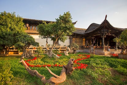 La casa jardín de la familia Zhu en Yunnan.