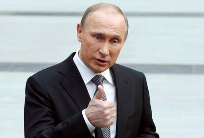 Vladimir Putin, presidente de Rusia