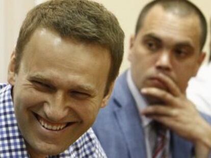 Alexei Navalni, segundo en las elecciones municipales de Mosc&uacute;.