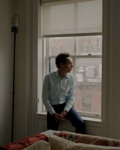 Malcolm Gladwell, en su apartamento de Manhattan, donde tuvo lugar esta entrevista.