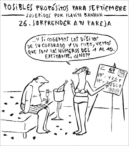 Viñeta de Flavita Banana del 26 de agosto de 2025