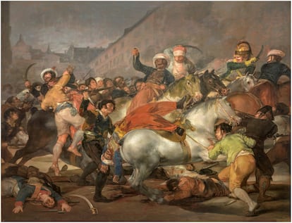 'El 2 de mayo de 1808 en Madrid' o 'La lucha con los mamelucos' (1814), de Francisco de Goya