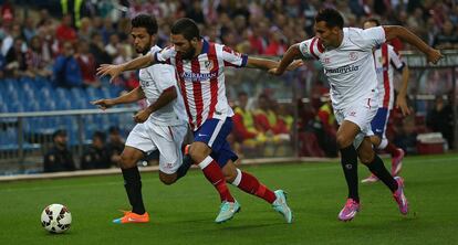 Kolo, en un partido ante el Atlético de Madrid.