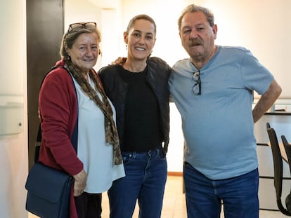 Claudia Sheinbaum y Paco Taibo II