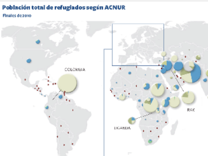 La ONU asegura que solo el 2% de los refugiados libios han huido hacia Europa