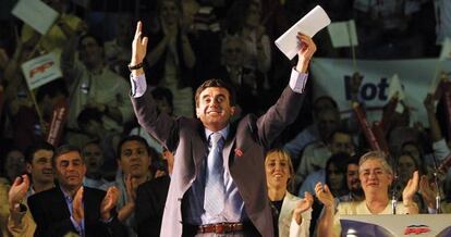 El expresidente balear Jaume Matas, en un mitin en 2003.