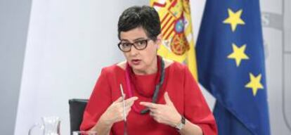 La ministra de Asuntos Exteriores, Unión Europea y Cooperación, Arantxa González Laya.