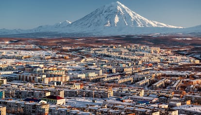 Tormentas de nieve en Kamchatka