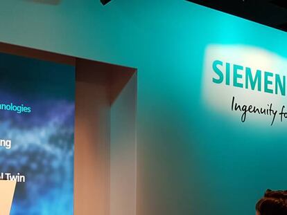 El presidente de Siemens, Joe Kaeser, durante el Innovation Day. 