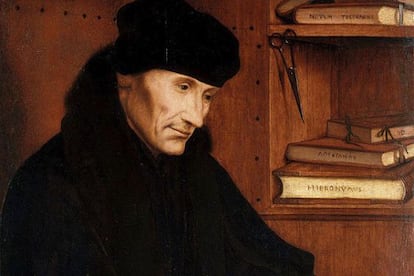 Erasme de Rotterdam, escriptor, humanista i contumaç corrector.