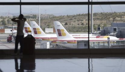 Vista de la T-4 del aeropuerto Adolfo Su&aacute;rez Madrid-Barajas