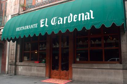 Restaurante El Cardenal ubicado en la calle Palma.