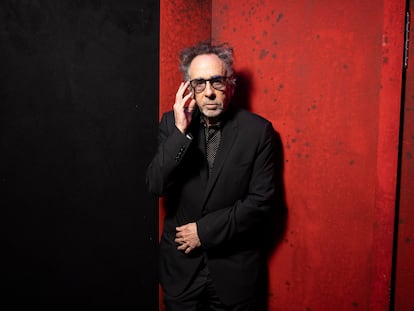 Tim. Burton en la exposición sobre su universo en el pabellón Victoria Eugenia de la Fira de Barcelona.