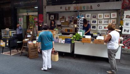 El mercat, fa uns anys.