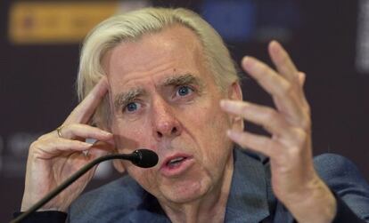 El actor británico Timothy Spall, en Sevilla.
