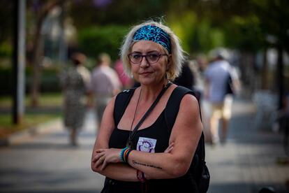 Teresa Prados, madre de una de las víctimas e impulsora de una plataforma contra las agresiones en Badalona.