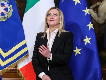 La primera ministra italiana, Giorgia Meloni
24/10/2022