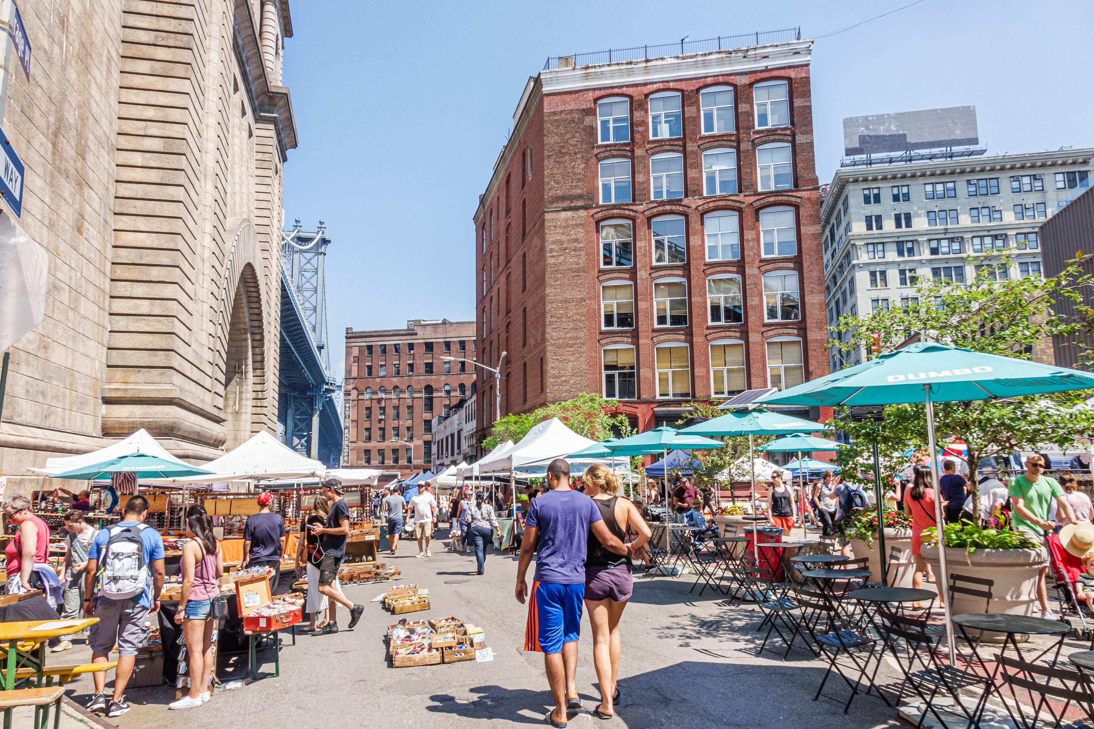 El Brooklyn Flea Market, un rastro donde se pueden encontrar todo tipo de antigüedades y objetos curiosos. 