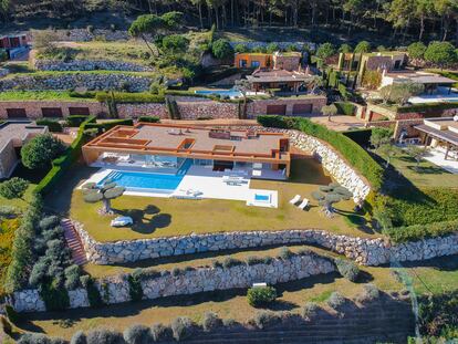 Zona residencial de Begur.