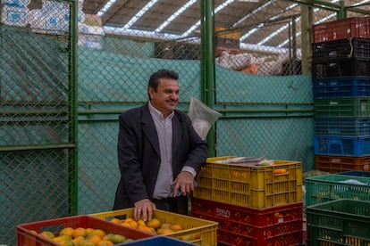 Alfredo Díaz, gerente de la central regional de abastos Coomproriente, en Boyacá.