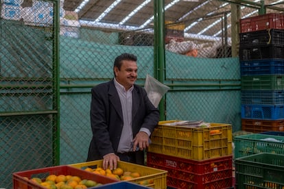 Alfredo Díaz, gerente de la central regional de abastos Coomproriente, en Boyacá.