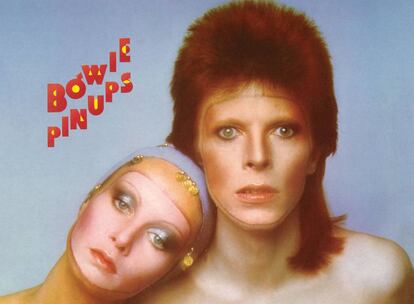 Para su evocación musical de los 60, Bowie convocó a la modelo Twiggy