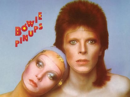 Para su evocaci&oacute;n musical de los 60, Bowie convoc&oacute; a la modelo Twiggy