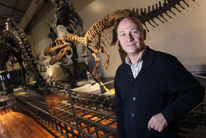 Esteban Manrique, en el Museo Nacional de Ciencias Naturales que dirige desde 2009.