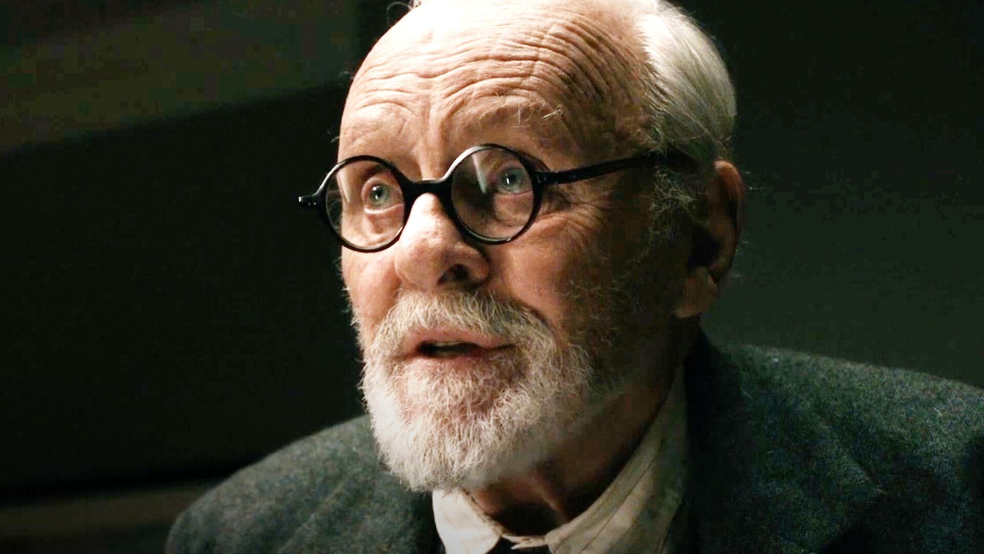 Anthony Hopkins en 'La última sesión de Freud'.