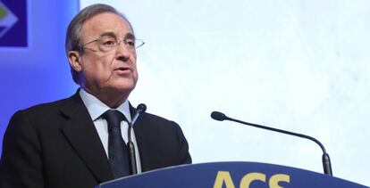 Florentino Pérez, presidente de ACS.