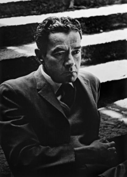 Juan Rulfo en la Ciudad de México en los años cincuenta.