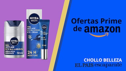 El combo antiedad para hombre de Nivea que puedes comprar en Amazon