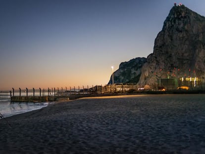 El peñón de Gibraltar, el pasado enero.