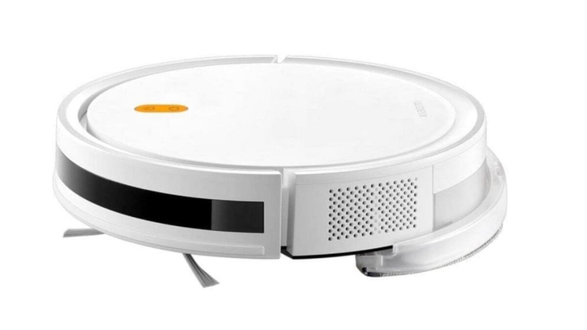 Robot aspirador y friegasuelos Xiaomi con boquilla antienredos.