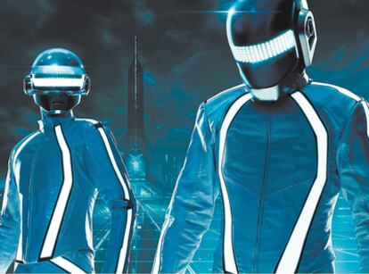 <b>El grupo francés Daft Punk, autor de la banda sonora de Tron: Legacy</b>