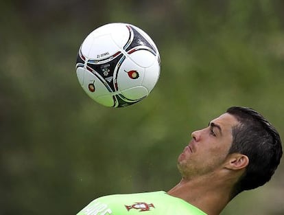 Cristiano Ronaldo, con Portugal.