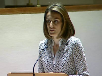 La Princesa de Asturias entrega los Premios Defensor del Menor 2007