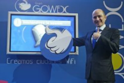 Jenaro Garc&iacute;a, consejero delegado de Gowex.