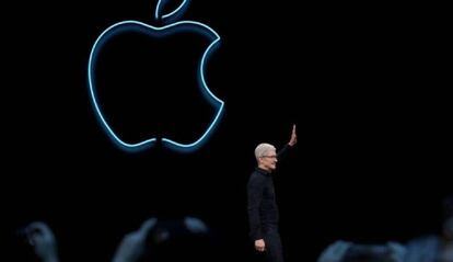 Keynote de Apple con Tim Cook.