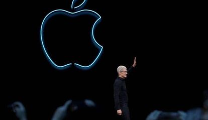 Keynote de Apple con Tim Cook.