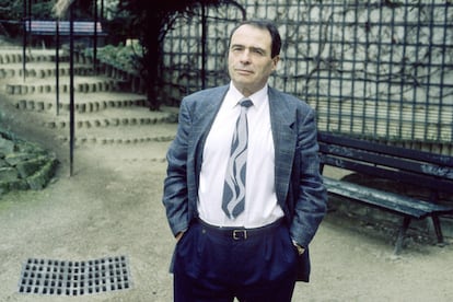 Der französische Soziologe Pierre Bourdieu, abgebildet am 20. Februar 1989.
