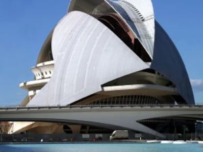 Palau de les Arts, en Valencia.