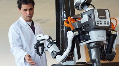 Robot humanoide para la industria de la automoción.