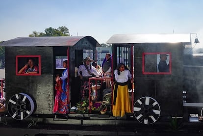 Desfile por el 113 aniversario de la Revolución Mexicana, en noviembre de 2023.