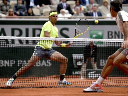 Nadal - Federer, las semifinales de Roland Garros, en imágenes